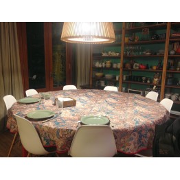 Mantel Impermeable arabesco petroleo