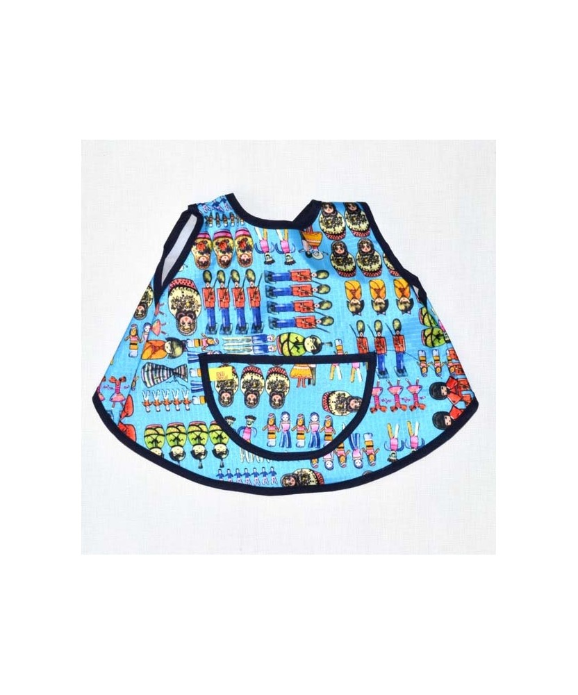 Pintorcito soldaditos azul