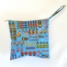Neceser cuadrado soldaditos azul
