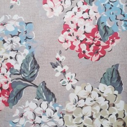 Mantel Impermeable hortensias beige