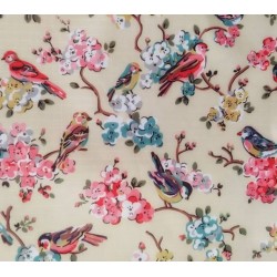 Mantel impermeable pajaro rama