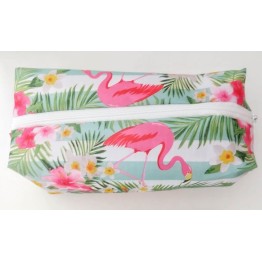 Cartuchera flamencos