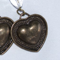 Pesa mantel corazon oro