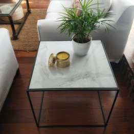 Mesa arrime A tapa carrara