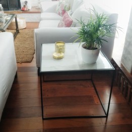 Mesa arrime A tapa carrara