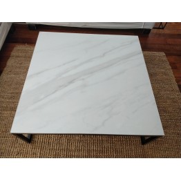 Mesa ratona cuadrada - Carrara - negra