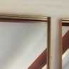 espejo rectangular 180x70 dorado