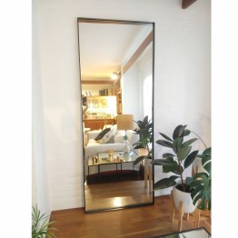 espejo rectangular 180x70 negro
