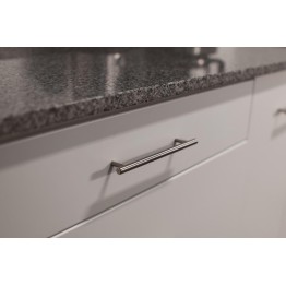 Mueble de cocina Pili a medida melamina gris y alerce