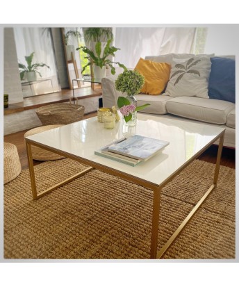 Mesa ratona - Carrara oro - 84x84