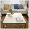 Mesa ratona - Carrara oro - 84x84