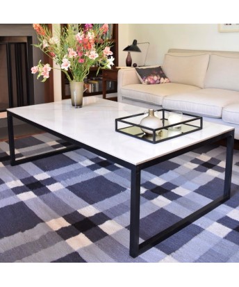 Mesa ratona - Carrara - negra - 140x80