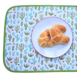 Individuales impermeables cactus