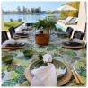 Mantel Impermeable Hojas Modernas