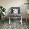 Sillon comodo blanco