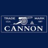 Juego de sábanas Azul Cannon Fieldcrest 100% algodón 144 hilos