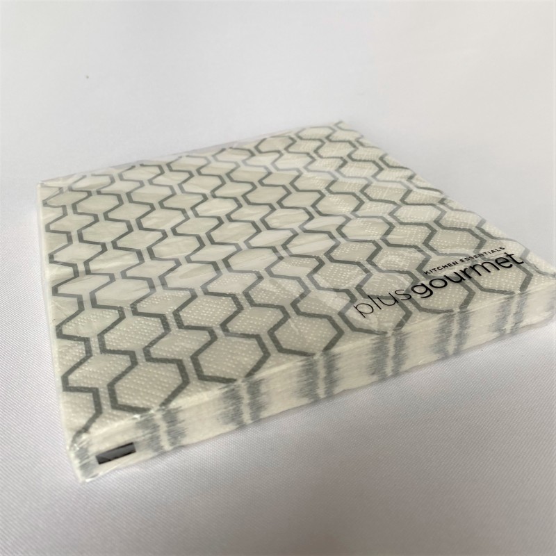 Servilletas de papel panal gris Servilletas de papel panal gris