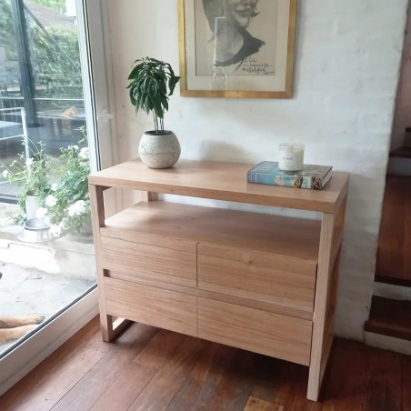 Comoda cajones con estante