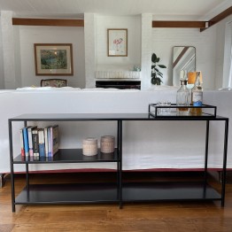 Mesa consola con estante | Pili Deco