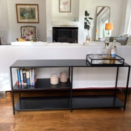 Mesa consola con estante | Pili Deco