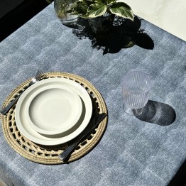 Mantel impermeable jean gris aero | Pili Deco