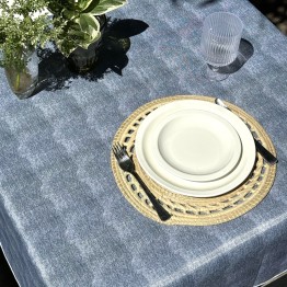 Mantel impermeable jean gris aero | Pili Deco