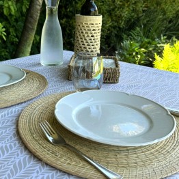 Mantel impermeable espigas | Pili Deco