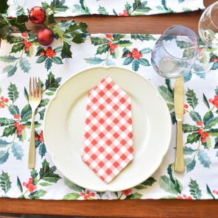 Individual antimanchas navidad | Pili Deco