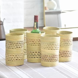 Botellero de caranday artesanal | Pili Deco