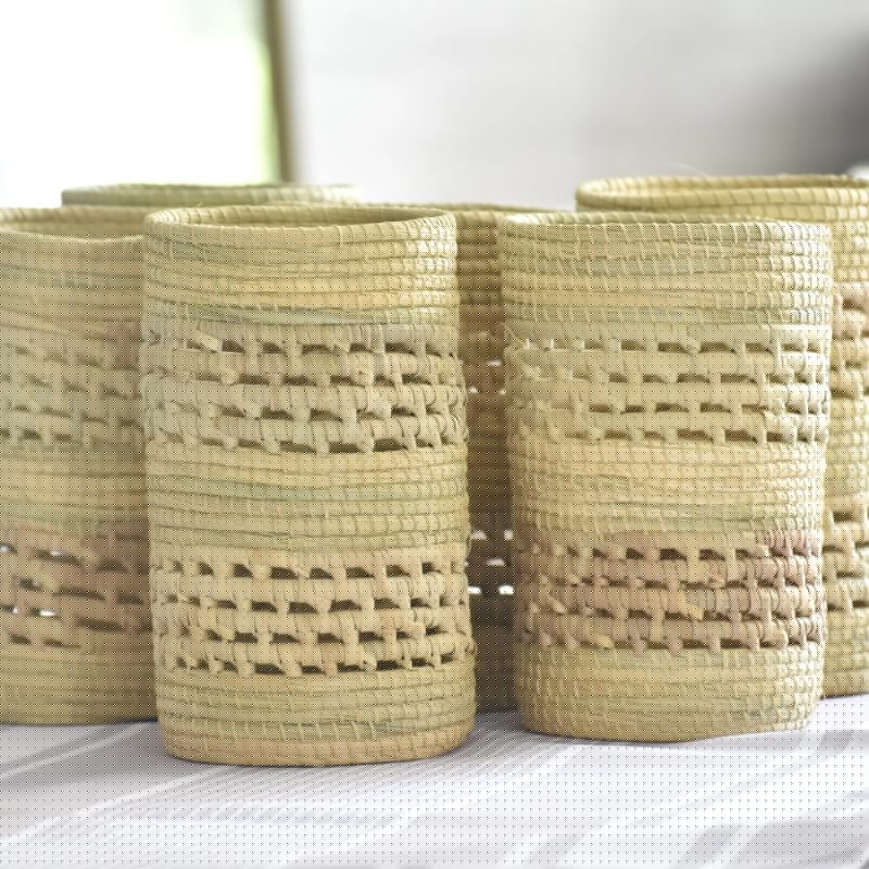 Botellero de caranday artesanal | Pili Deco