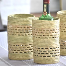 Botellero de caranday artesanal | Pili Deco
