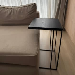 Mesa arrime vetas negra | Pili Deco
