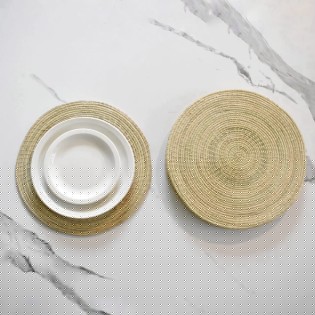 Individual de caranday tejido a mano | Pili Deco
