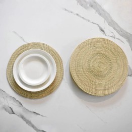 Individual de caranday tejido a mano | Pili Deco