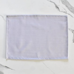 Individual antimanchas gris liso | Pili Deco