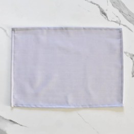 Individual antimanchas gris liso | Pili Deco