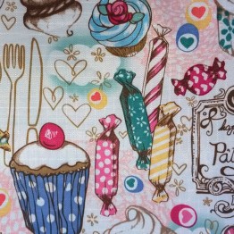 Mantel Impermeable cupcakes
