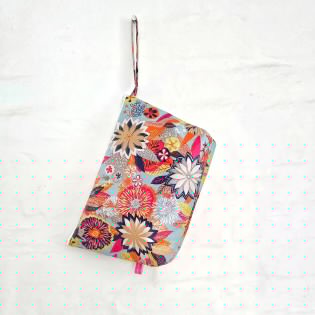 Neceser rectangular flores pop | Pili Deco