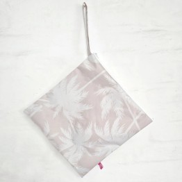 Neceser cuadrado palmera clara | Pili Deco