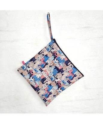 Neceser cuadrado gatos | Pili Deco