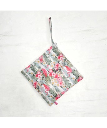 Neceser cuadrado flamencos | Pili Deco