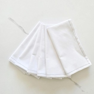 Pilideco.Pack 6x - Servilleta net gris