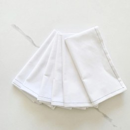 Pilideco.Pack 6x - Servilleta net gris