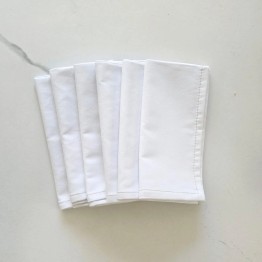Servilleta de tela net beige pack x6 | Pili Deco