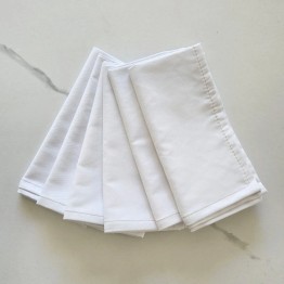 Servilleta de tela net beige pack x6 | Pili Deco