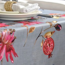 Mantel antimanchas flores coloridas | Pili Deco