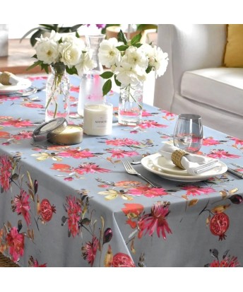 Pili Deco.Mantel antimanchas jardines agua