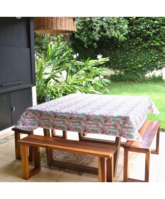Mantel impermeable flamencos | Pili Deco