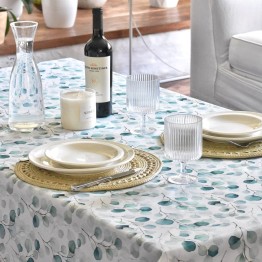 Mantel impermeable eucaliptus | Pili Deco