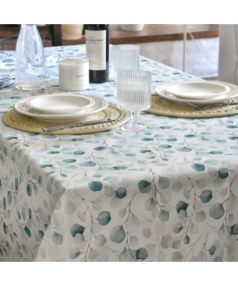 Mantel impermeable eucaliptus | Pili Deco